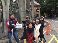 真理大學應日系學生接待東住吉高中生圖片