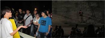 20120928-社團嘉年華 夜間熱鬧舉辦【中央社】圖片